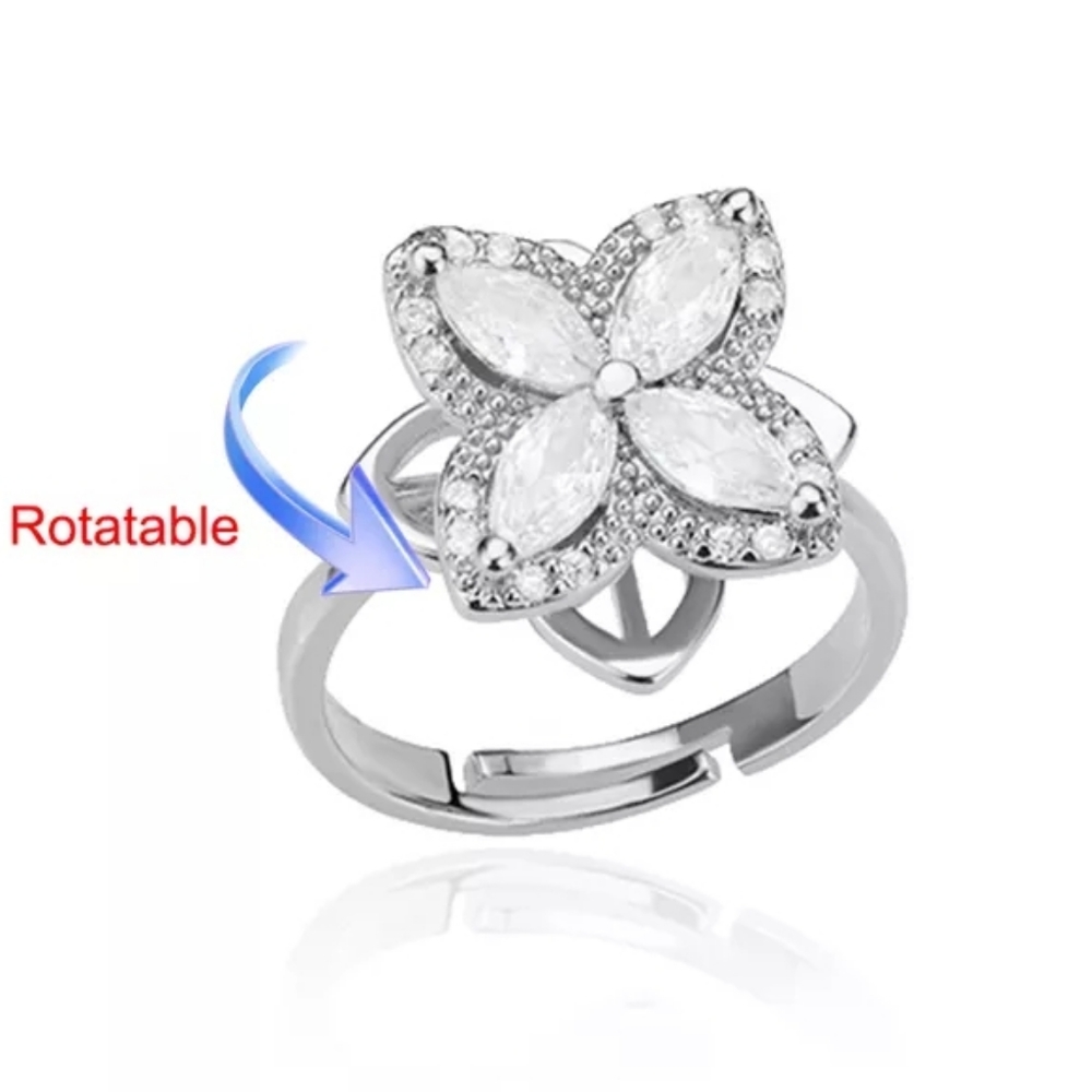 Fidget Spinner Queen Ring